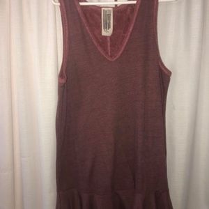 Free People Maroon Dress